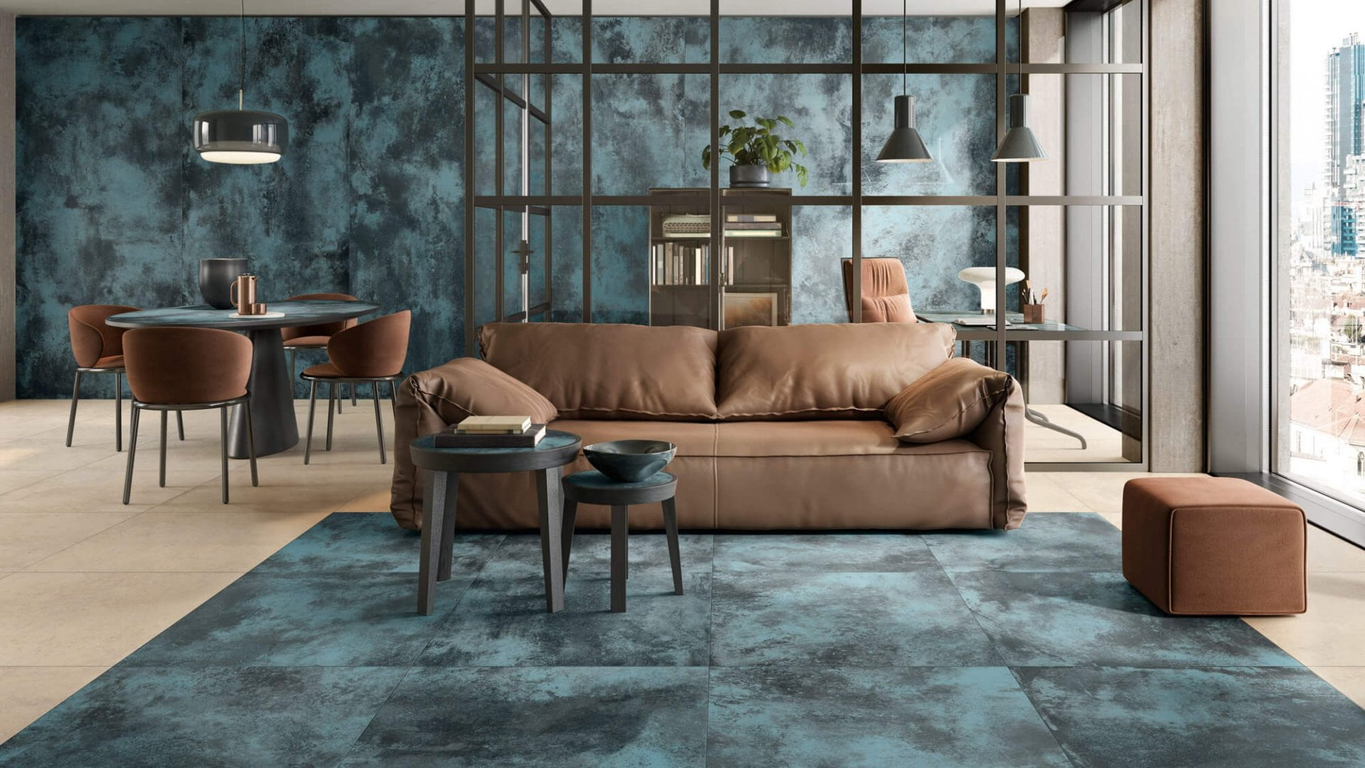 CAESAR ALCHEMY NAVY AFVG PŁYTKA GRESOWA 119,5X278