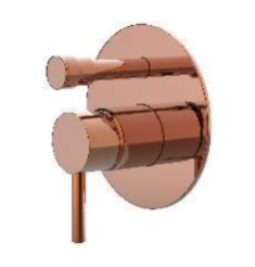 GRAFF M.E. 2362150RG BATERIA WANNOWO-PRYSZNICOWA PODTYNKOGA ROSE GOLD GAT.I