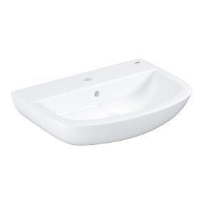 GROHE BAU CERAMIC 39440000 UMYWALKA WISZĄCA 55 CM, MONTAŻ ŚCIENNY, Z 1 OTWOREM, Z PRZELEWEM