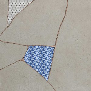 FIORANESE KINTSUGI JAPAN HIBI FOG KTJ603R PŁYTKA GRESOWA 60,4X60,4