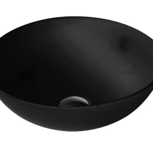 EMPORIA FORLAN 02 1344MB UMYWALKA NABLATOWA 40X40X13,5 , CZARNY MAT