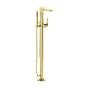 VITRA ROOT ROUND A4274123EXP BATERIA WANNOWA WOLNOSTOJĄCA Z ELEMENTEM PODŁOGOWYM , ZŁOTY