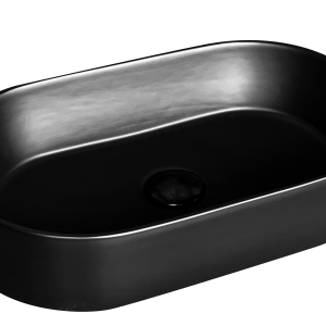 EMPORIA ROSIE 8588A-MB UMYWALKA CERAMICZNA NABLATOWA 530X370X135 MM KOLOR: MAT BLACK