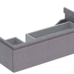 GEBERIT XENO2 SZAFKA WISZĄCA POD UMYWALKĘ Z SZUFLADĄ 500.513.43.1 SZARY SCULTURA