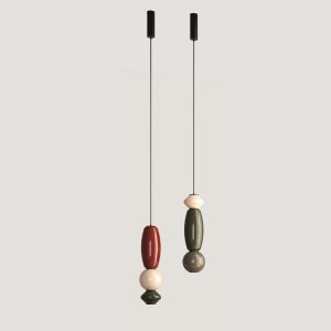 AROMAS LAMPA WISZĄCA C1233 PAPI GLASS LED GU10 2700K MODUL1 SILHOUETTE. MODUL2 GREEN LEAF. MODUL3 CYBER