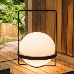 VIBIA LAMPA STOŁOWA 374018/15 PALMA GRAFITOWA LED
