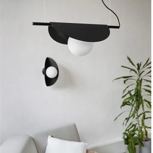UMMO LAMPA WISZĄCA SAA122P0 SALLO A CZARNA 1xG9