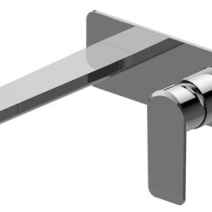 GRAFF JAVA 5193000PC BATERIA UMYWALKOWA ŚCIENNA 19,1 CM, CHROM