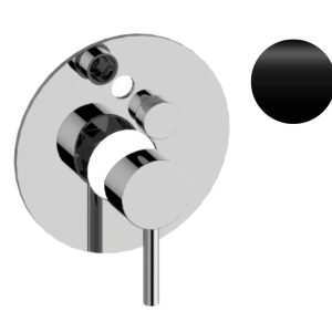 OUTLET: GRAFF ME 2362150BK ME BATERIA PRYSZNICOWO-WANNOWA PODTYNKOWA , ARCHITECTURAL BLACK