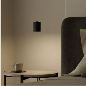 AROMAS LAMPA WISZĄCA C1260 TERA MATT BLACK LED