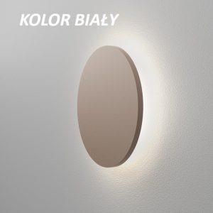 AQFORM KINKIET 26514-M927-D9-00-13 MAXI POINT ROUND 13cm BIAŁY