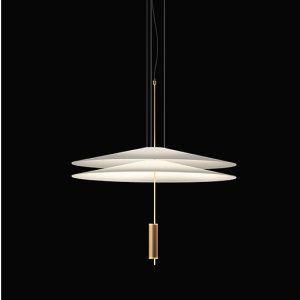VIBIA LAMPA WISZĄCA 151020/1B FLAMINGO GD 70cm 2700K
