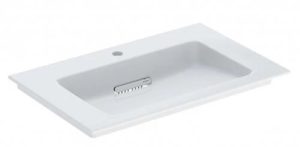 GEBERIT ONE 505.004.00.1 UMYWALKA MEBLOWA 75X48 CM POWŁOKA KERATECT BIAŁA