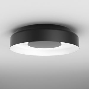 AQFORM PLAFON 47027-M930-DW-PH-12 MAXI RING DOT LED M930 CZARNY+BIAŁY