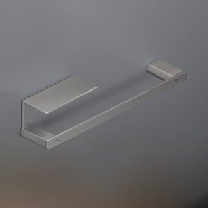 CEA DESIGN LUTEZIA LTZ119S WIESZAK NA RĘCZNIK 400MM Z PÓŁKĄ WIELOFUNKCYJNĄ PO LEWEJ STRONIE , STAL NIERDZEWNA SATYNA