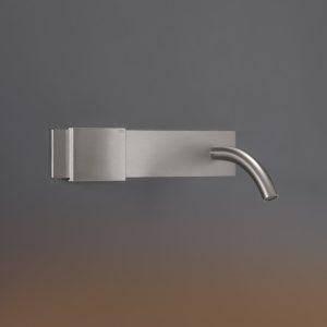 CEA DESIGN REGOLO REG01S BATERIA UMYWALKOWA PODTYNKOWA , PROGRESYWNA , WYLEWKA 130 MM , STAL NIERDZEWNA SATYNA