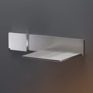 CEA DESIGN REGOLO REG15S BATERIA WANNOWA PODTYNKOWA , PROGRESYWNA , WYLEWKA KASKADOWA 125 MM , STAL NIERDZEWNA SATYNA