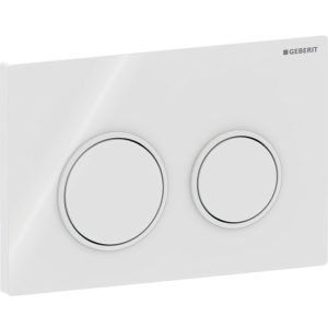 GEBERIT OMEGA20 115.085.11.1 PRZYCISK SPŁUKUJĄCY , BIAŁY BŁYSZCZĄCY