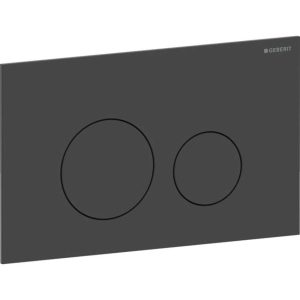GEBERIT SIGMA40 115.628.14.1 PRZYCISK SPŁUKUJĄCY , POWŁOKA EASY-TO-CLEAN , CZARNY MATOWY