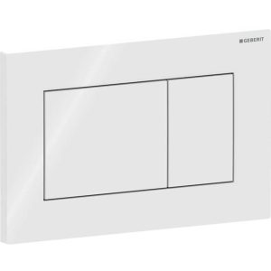 GEBERIT SIGMA01 115.660.11.1 PRZYCISK SPŁUKUJĄCY , BIAŁY BŁYSZCZĄCY