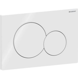GEBERIT SIGMA01 115.770.11.5 PRZYCISK SPŁUKUJĄCY , BIAŁY BŁYSZCZĄCY