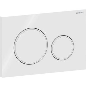 GEBERIT SIGMA20 115.882.11.1 PRZYCISK SPŁUKUJĄCY , BIAŁY BŁYSZCZĄCY