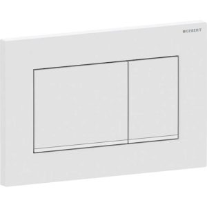 GEBERIT SIGMA20 115.883.01.1 PRZYCISK SPŁUKUJĄCY , POWŁOKA EASY-TO-CLEAN , BIAŁY MAT