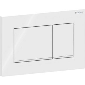 GEBERIT SIGMA20 115.883.11.1 PRZYCISK SPŁUKUJĄCY , BIAŁY BŁYSZCZĄCY