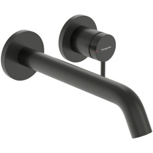 HANSGROHE TECTURIS S 73351340 BATERIA UMYWALKOWA PODTYNKOWA , CZARNY CHROM SZCZOTKOWANY